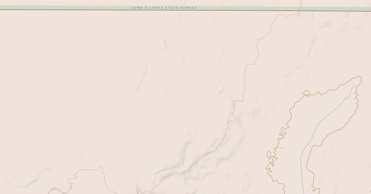 Map preview of Emily/Outing Trail