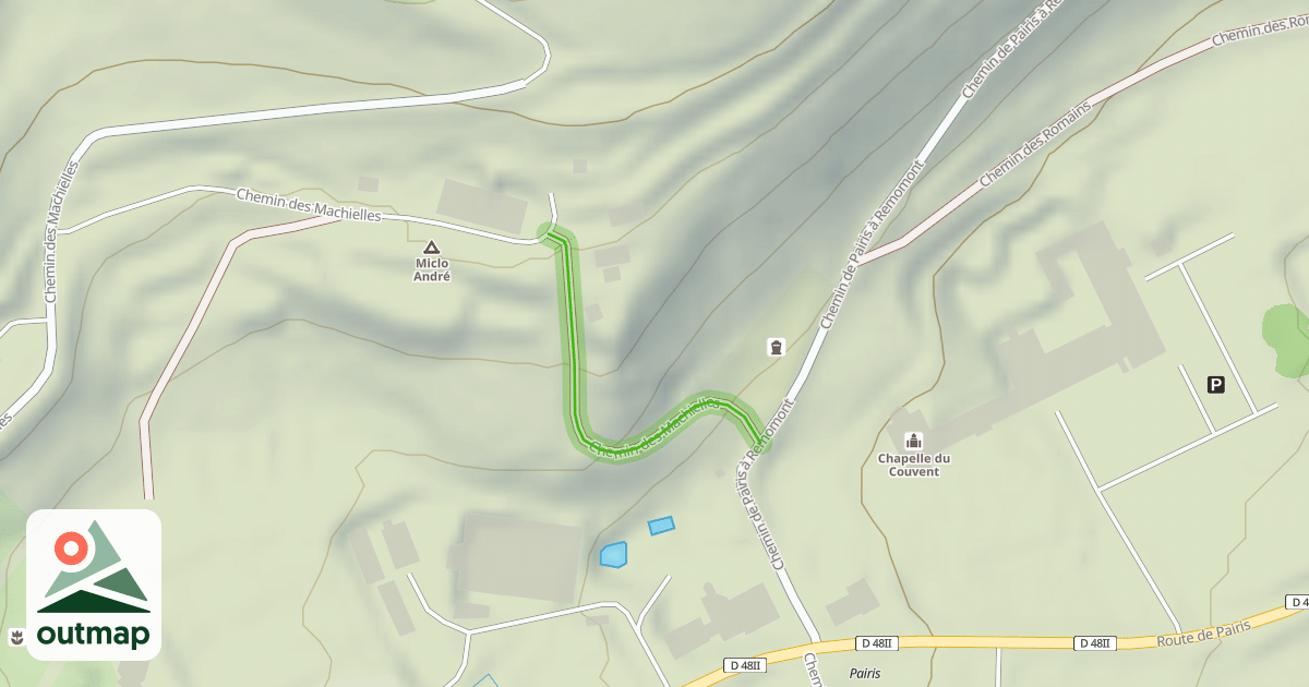 Map of Chemin des Machielles
