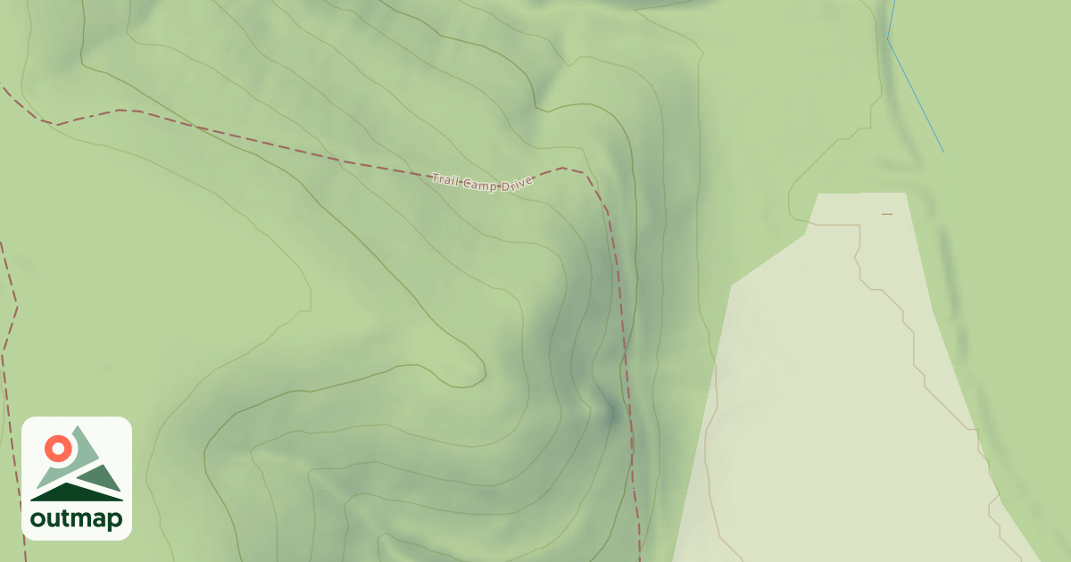 Map of BIG PINEY TRAIL CAMP