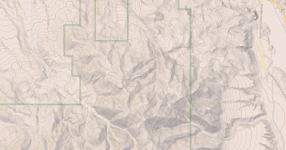 Map preview of Upper Evans Road