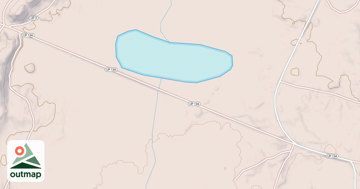 Map of Keweenaw State Trail