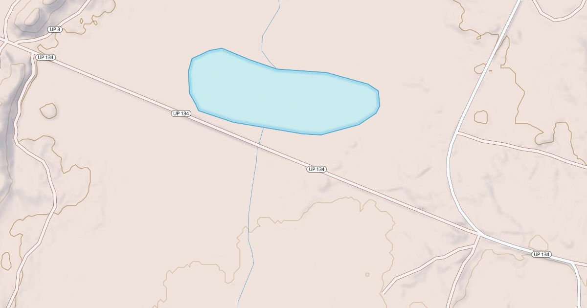 Map preview of Keweenaw State Trail