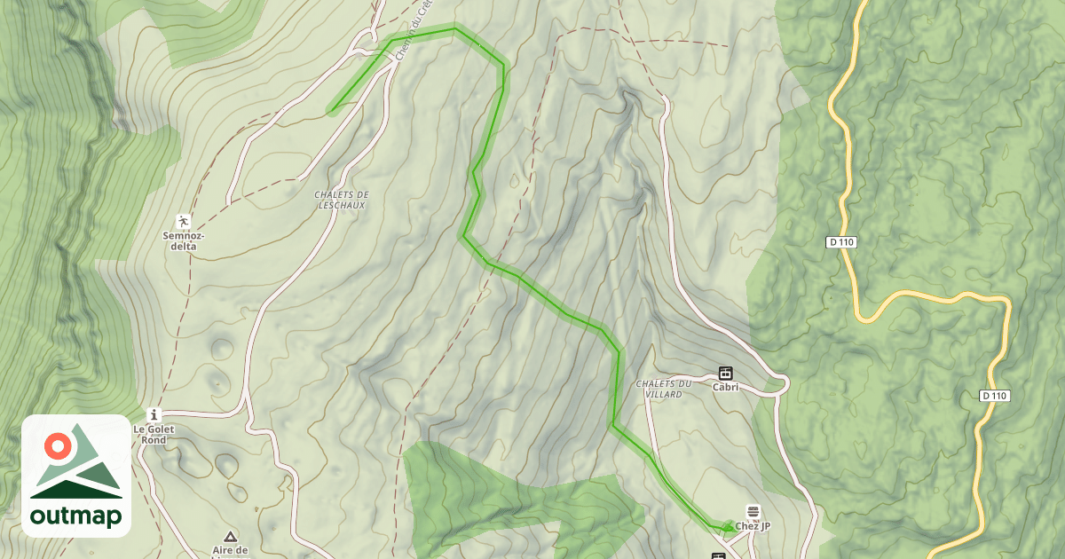 Map of Canyon