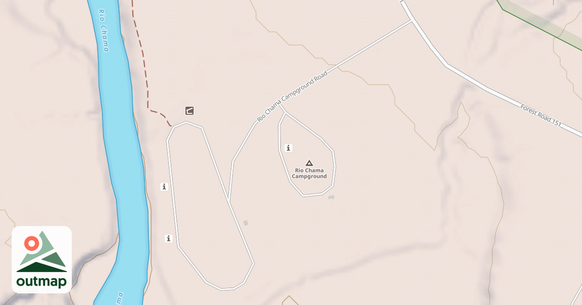 Map of RIO CHAMA CG