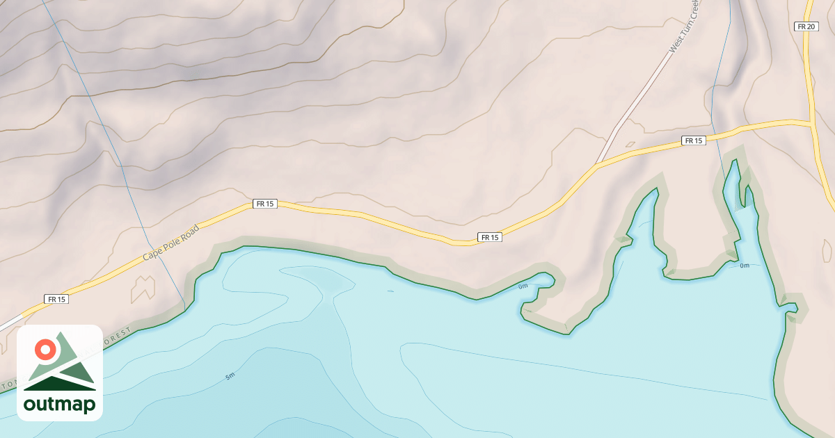 Map of CAPE POLE
