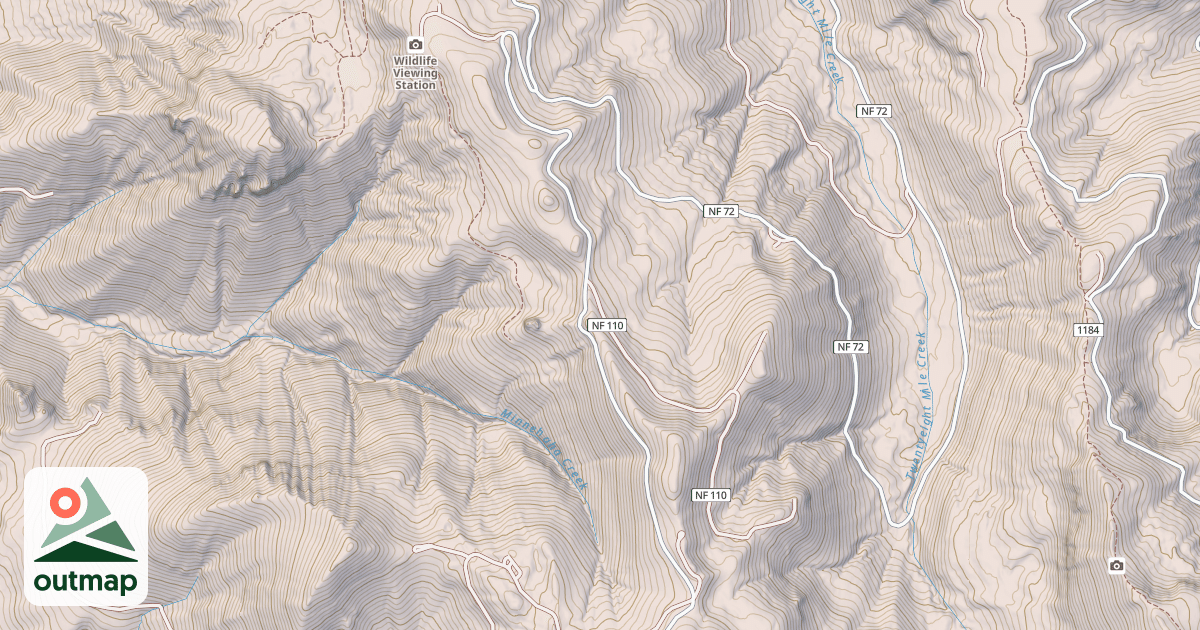 Map of DALLAS RIDGE ROAD