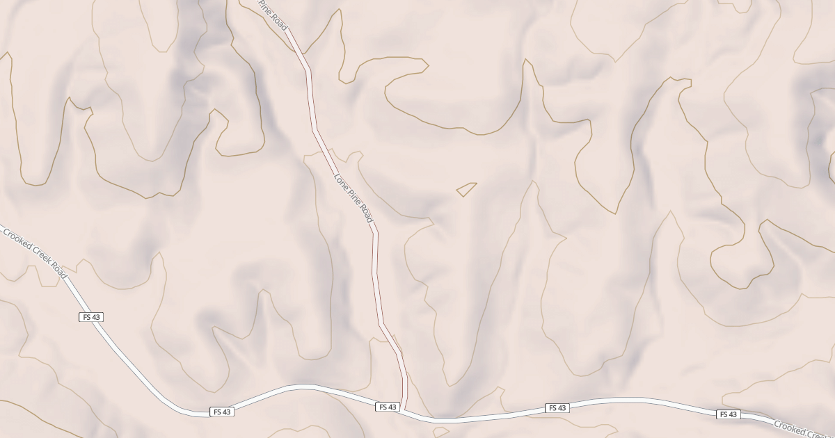 Map preview of LONE PINE