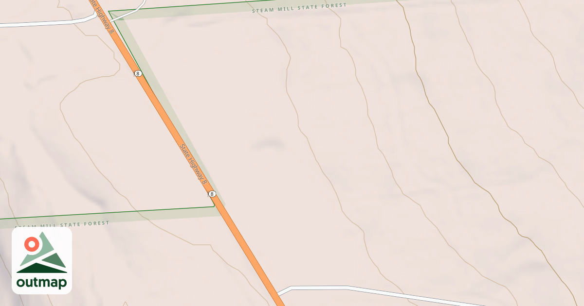 Map of Snowmobile Trail