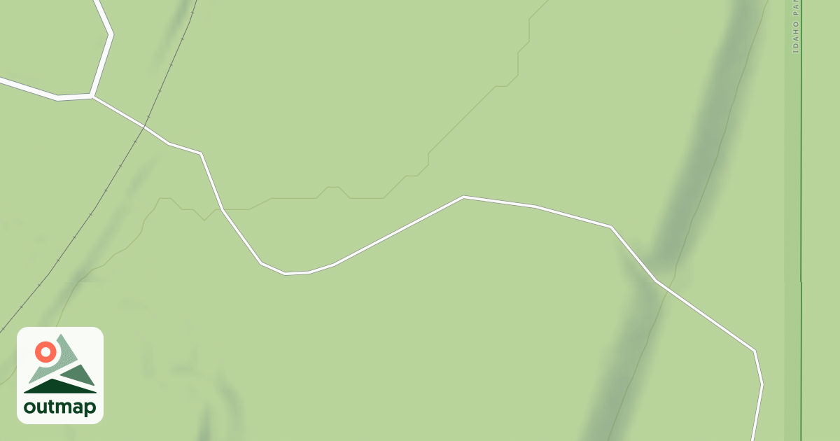Map of MOYIE RIVER A