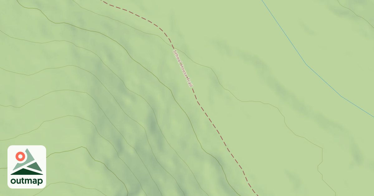 Map of School House Trail