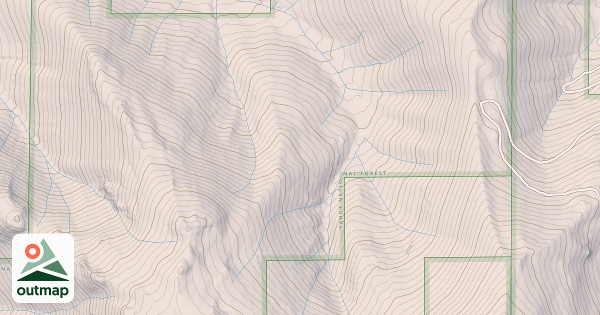 Map of CORRECO CANYON