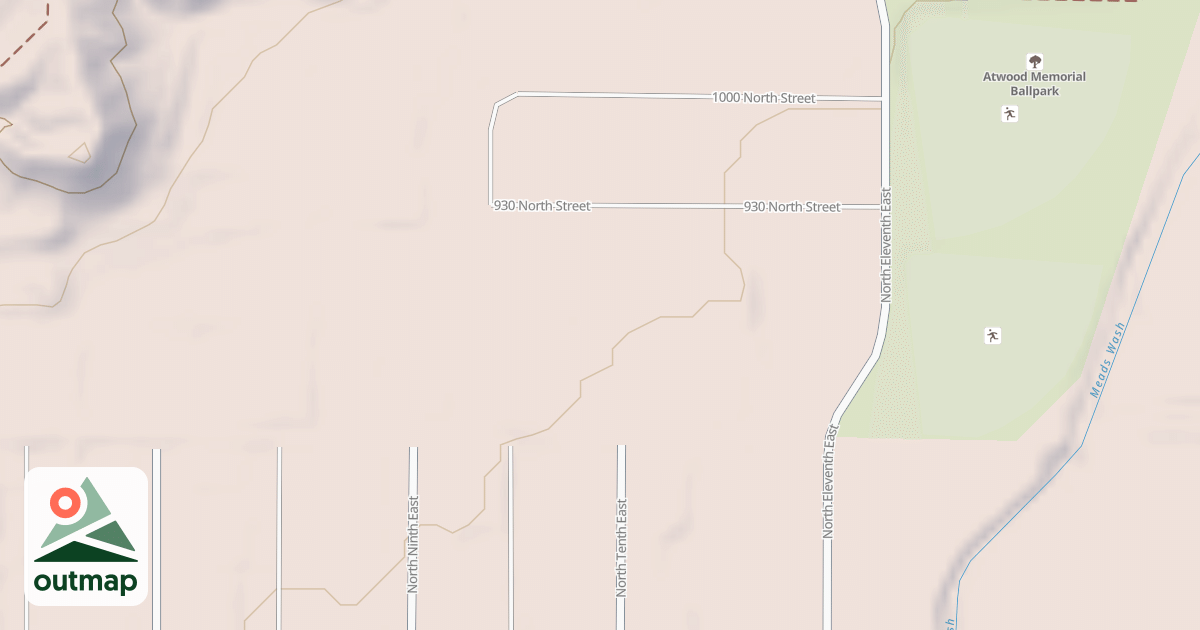 Map of PRICE YARD BACK LOOP