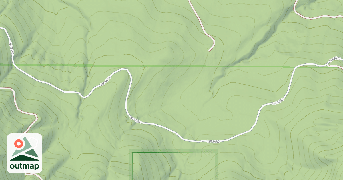 Map of NORTH FORK CALISPELL