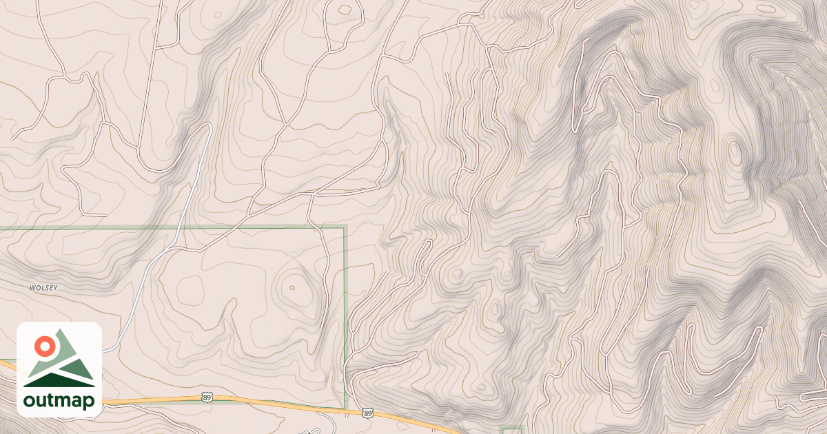 Map of HANSON MILL