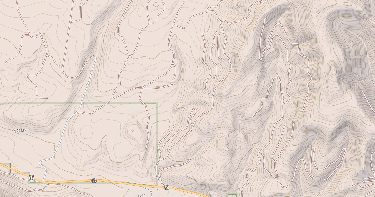 Map preview of HANSON MILL