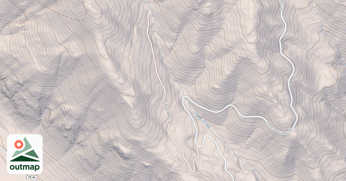 Map of LIME CK 110