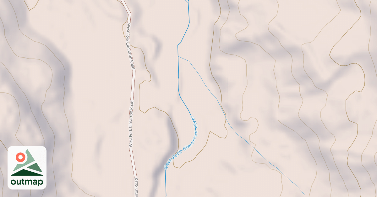Map of USFS National Forest System Roads {8746B612-DC73-4462-B23F-7D2FA0A0EC8E}