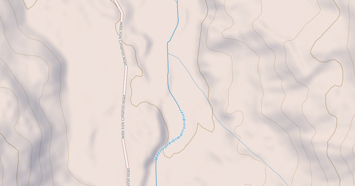 Map preview of USFS National Forest System Roads {8746B612-DC73-4462-B23F-7D2FA0A0EC8E}