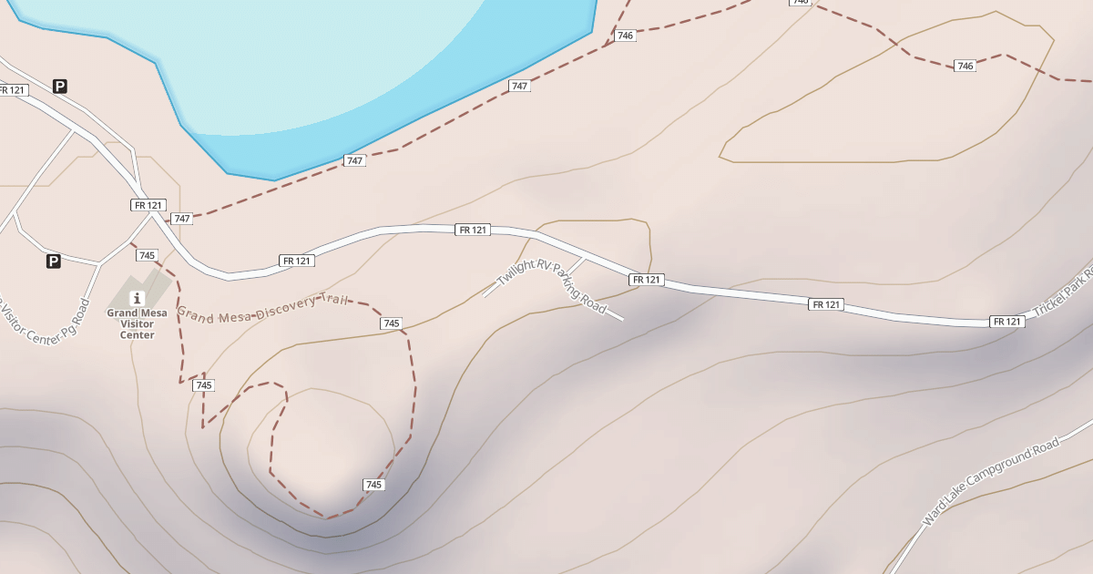 Map preview of TWILIGHT RV PARKING