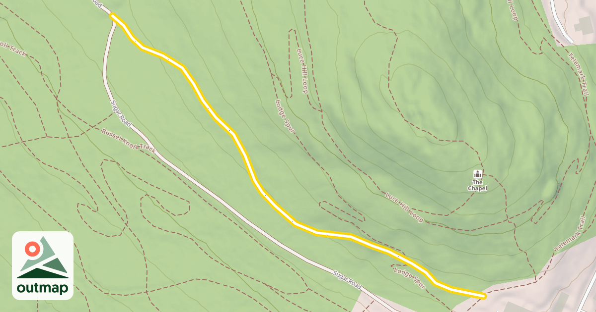 Map of Fox Track