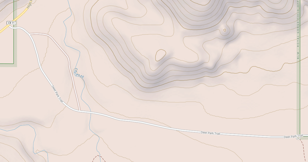 Map preview of BLM National GTLF Public Motorized Roads 712a578a-a4f5-41c4-8a32-2434496c0031