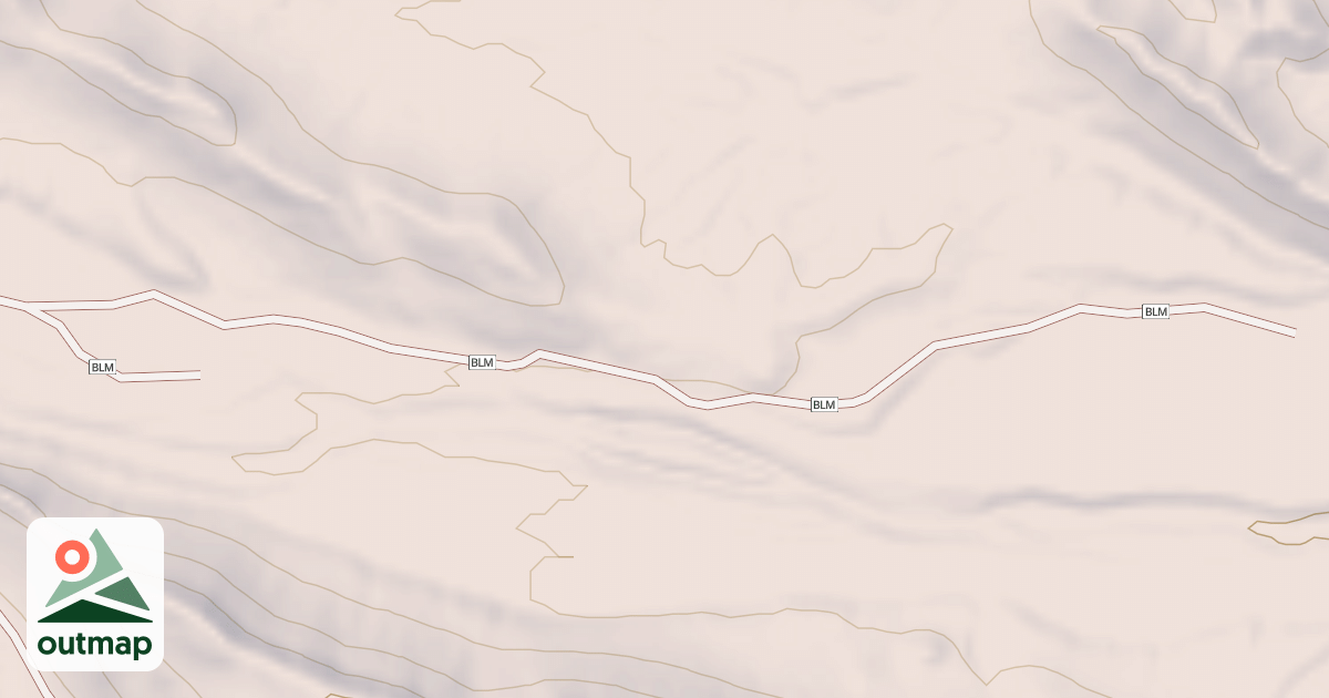Map of BLM National GTLF Public Motorized Roads 16acbd19-0eed-460e-8e2e-8357ed2032d7