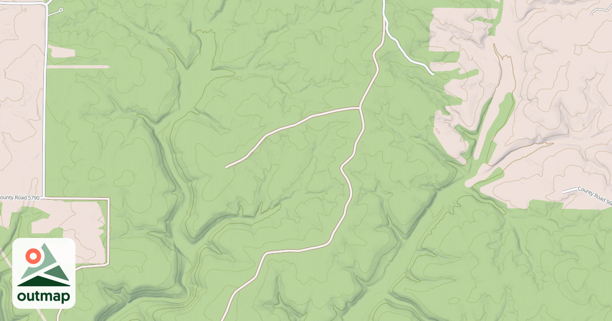 Map of NOBLETT CREEK