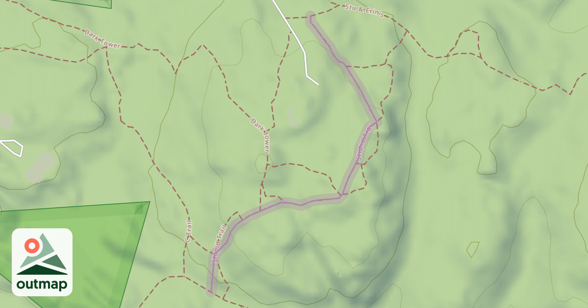 Map of Stupid Trail