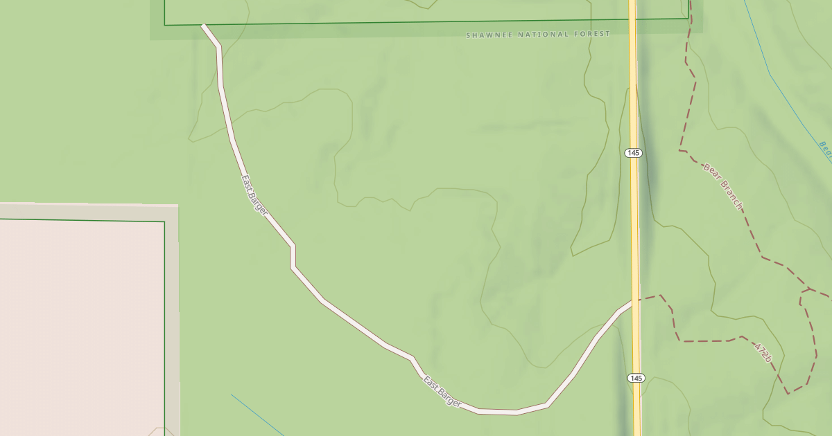 Map preview of EAST BARGER
