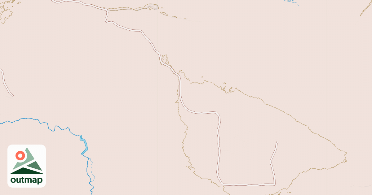 Map of CORDELL SPUR A