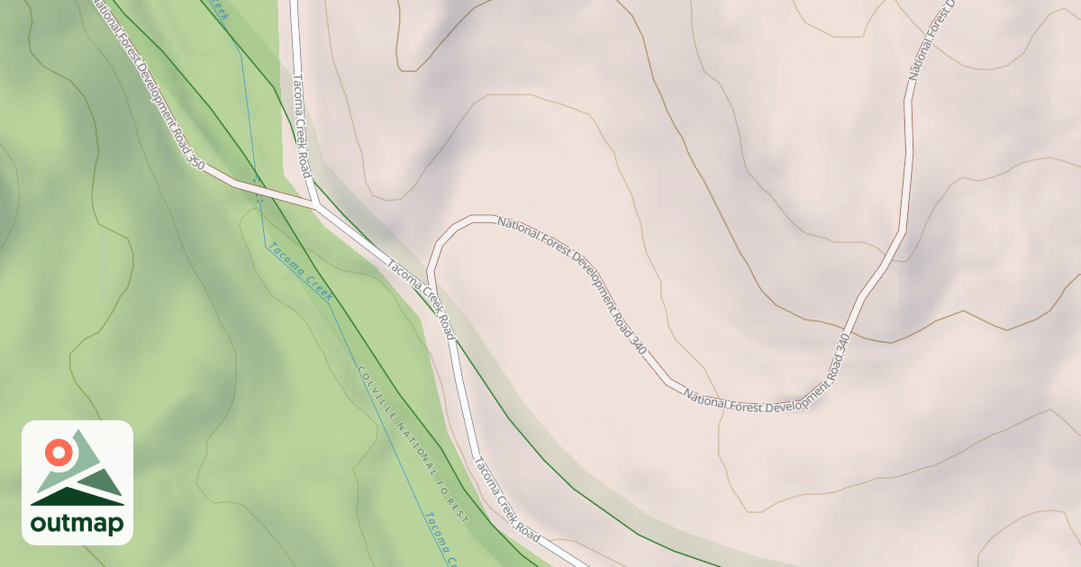 Map of USFS Motor Vehicle Use Map Roads {85FE2928-2BF8-4FEF-8A99-D68352EF837E}