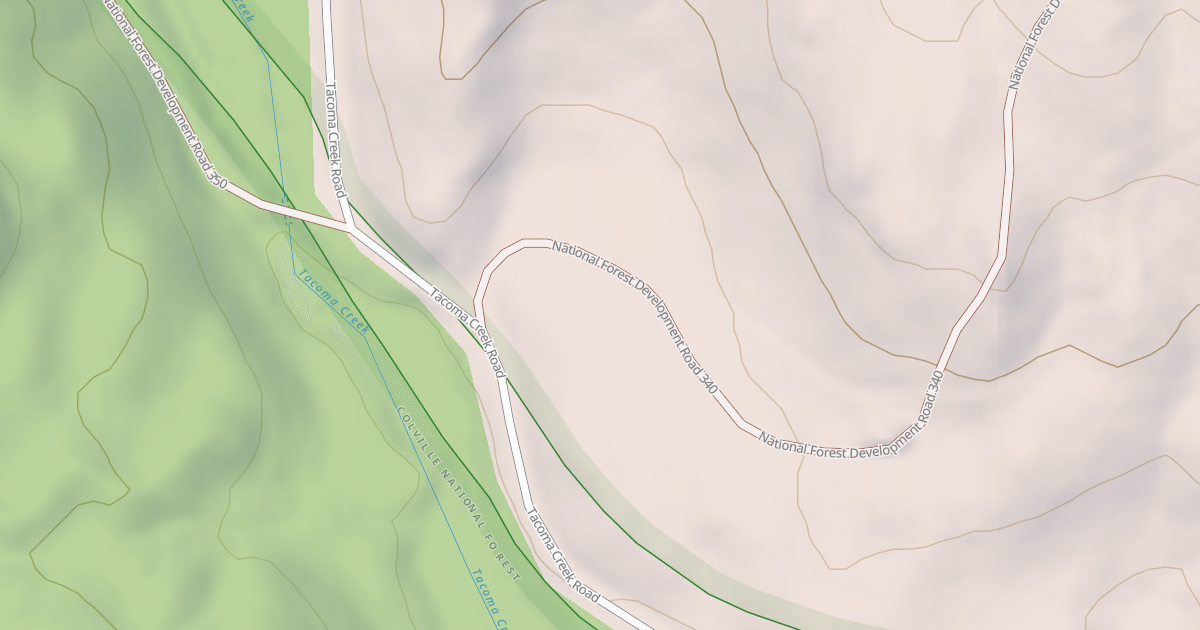 Map preview of USFS Motor Vehicle Use Map Roads {85FE2928-2BF8-4FEF-8A99-D68352EF837E}