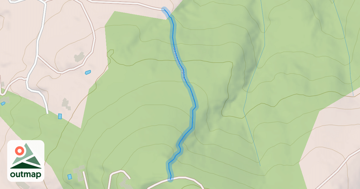 Map of Descente Magnan