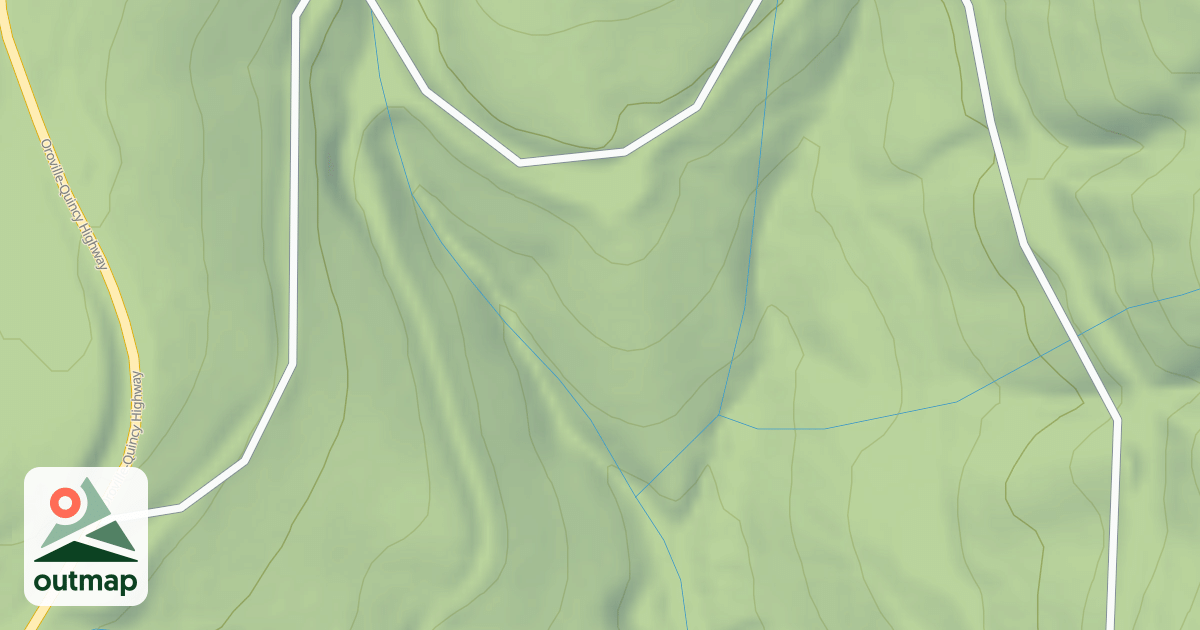 Map of CHINA GULCH SPUR G