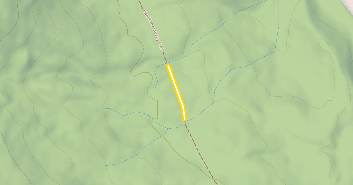 Map preview of Van Hoevenberg Trail