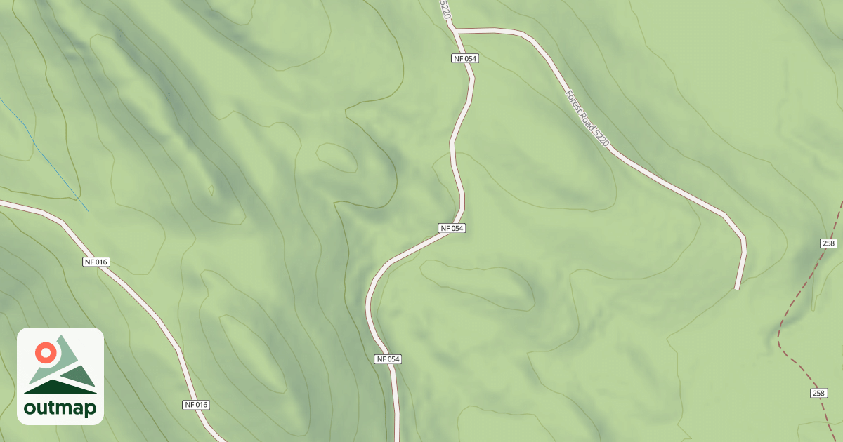 Map of DOR MOUSE