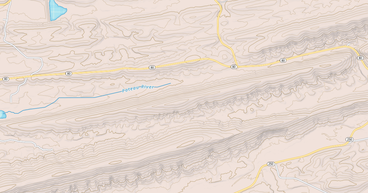 Map preview of SOUTH RIDGE 80