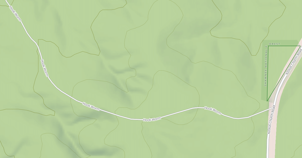 Map preview of HOOK WORM