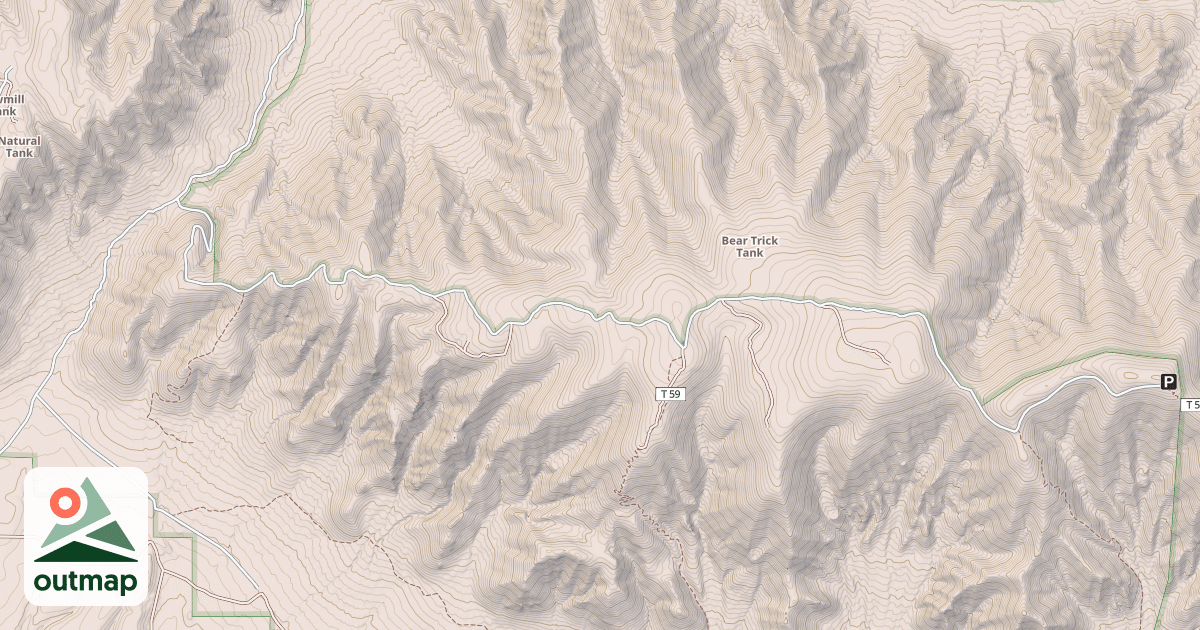 Map of CAPITAN GAP