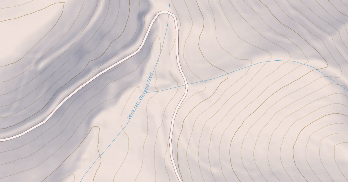 Map preview of CURL RIDGE