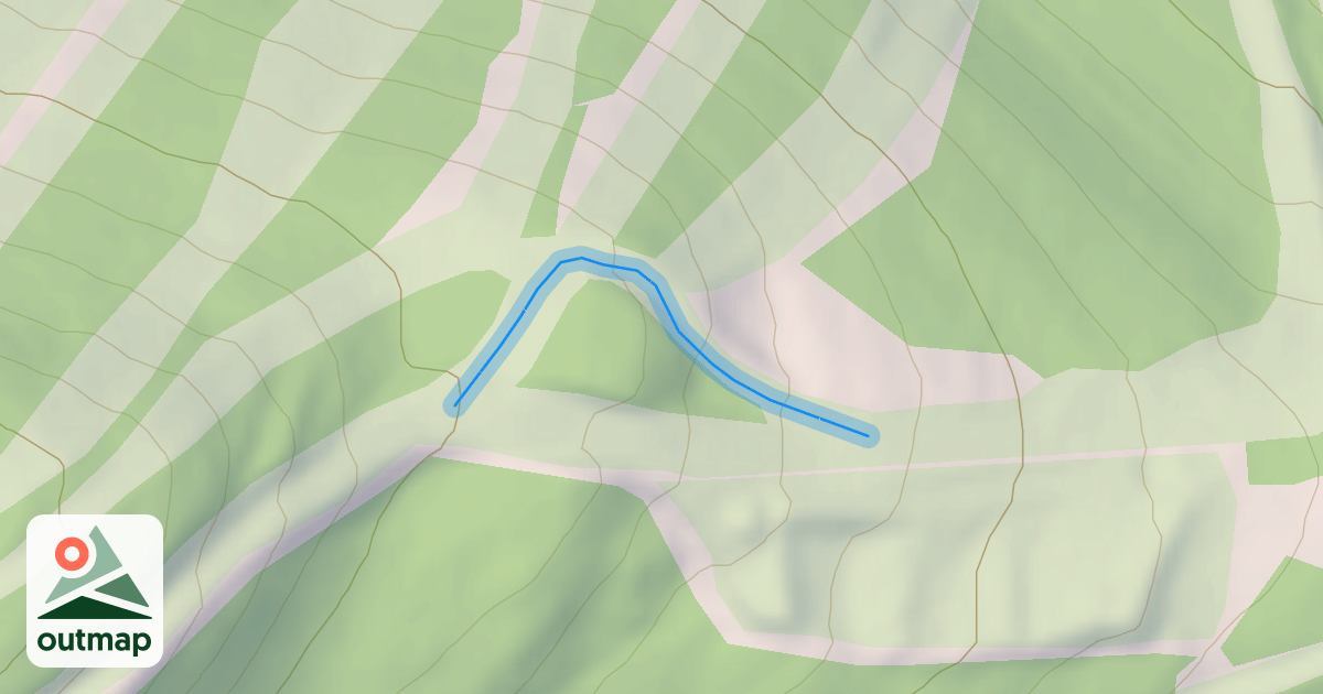 Map of Delaware Chute