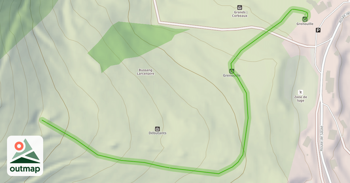 Map of Les Chaumes