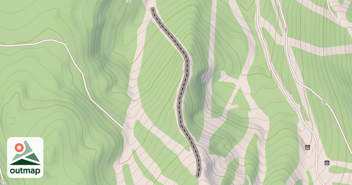 Map of Hurricane Ridge
