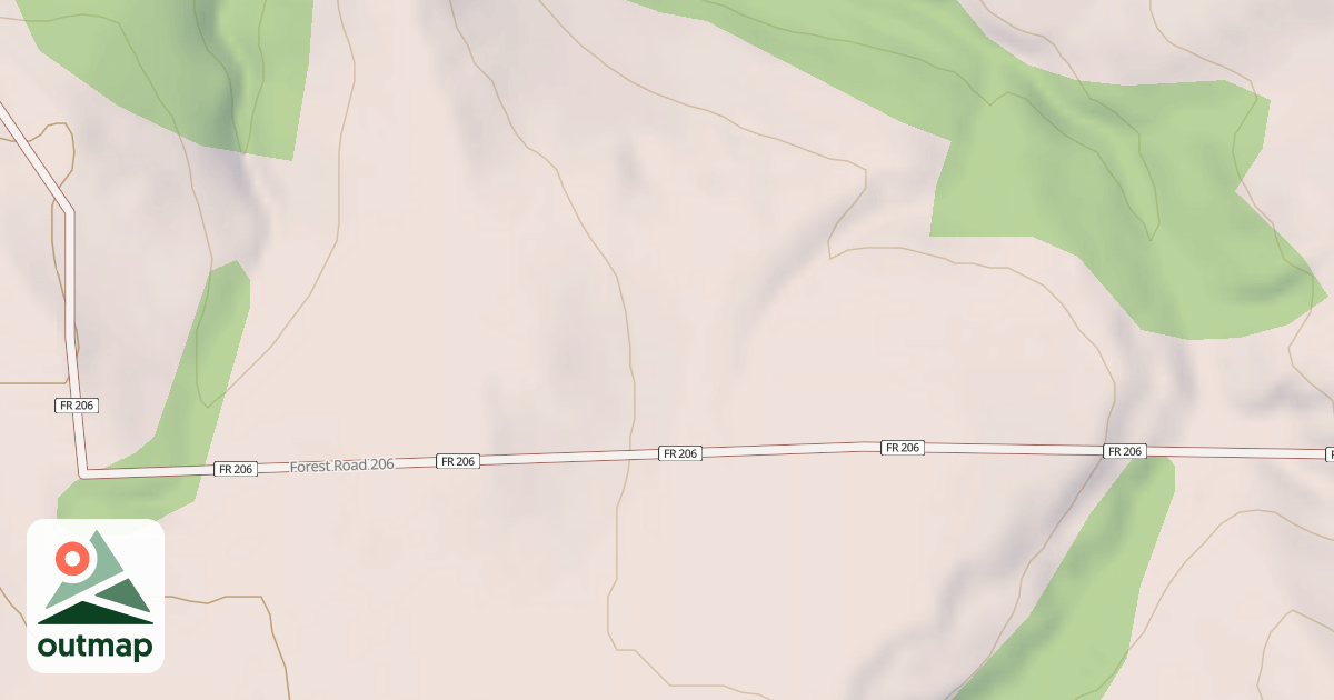 Map of 206