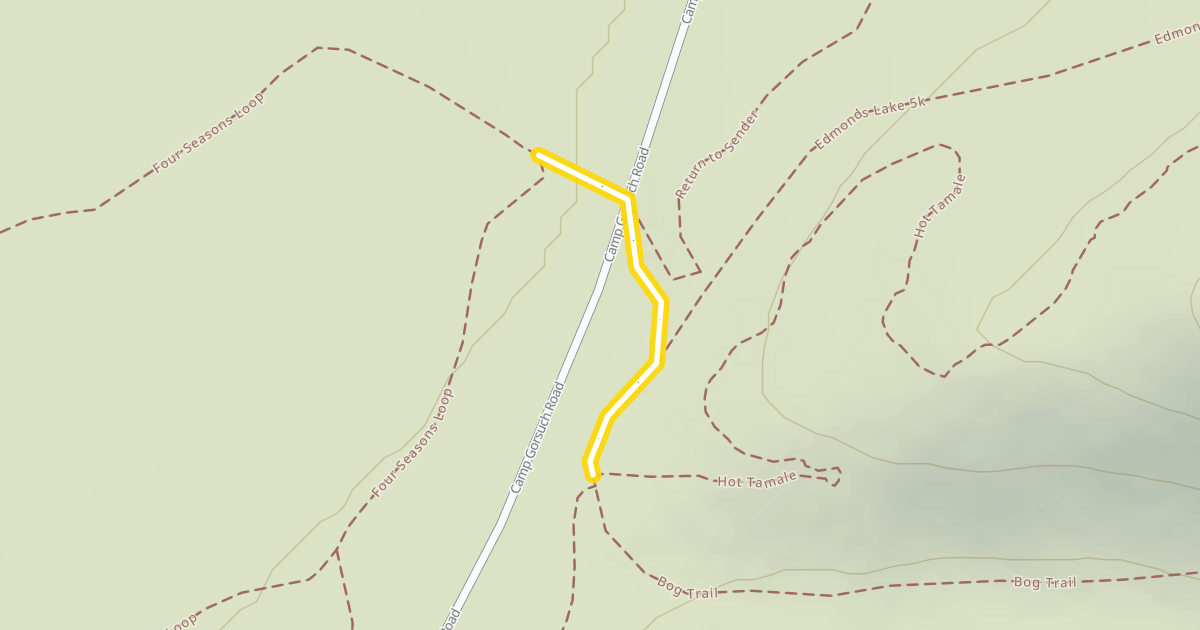 Map preview of Edmonds Lake 2.5k