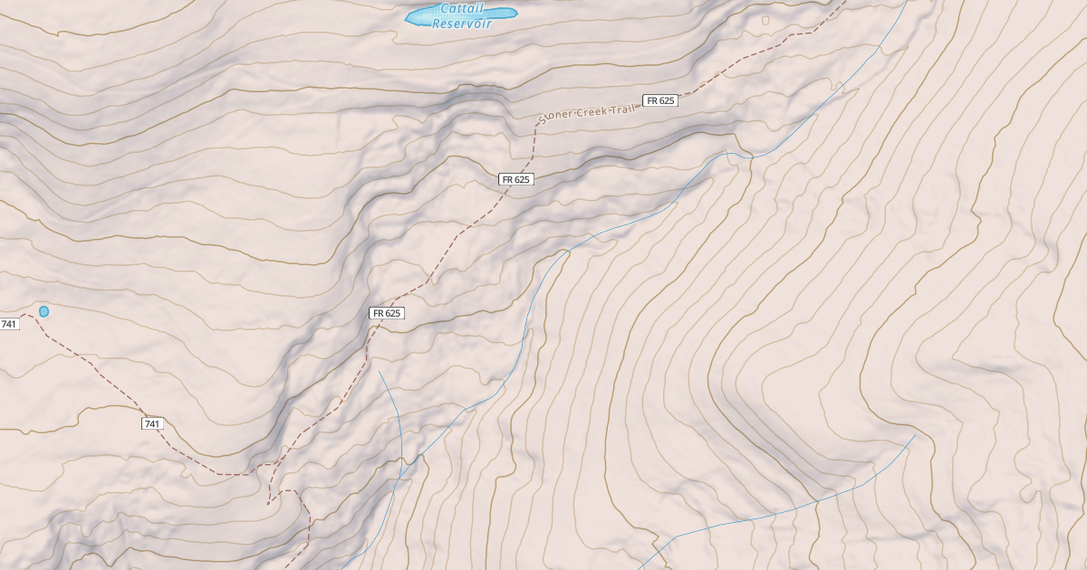 Map preview of Stoner Creek