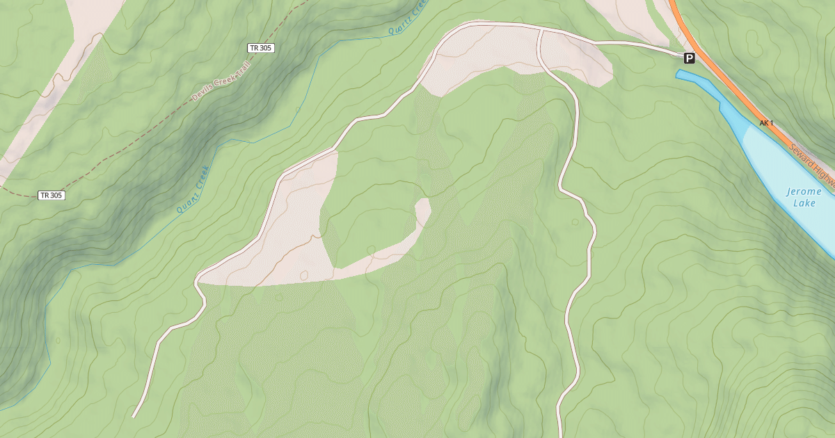 Map preview of RABBIT ROAD