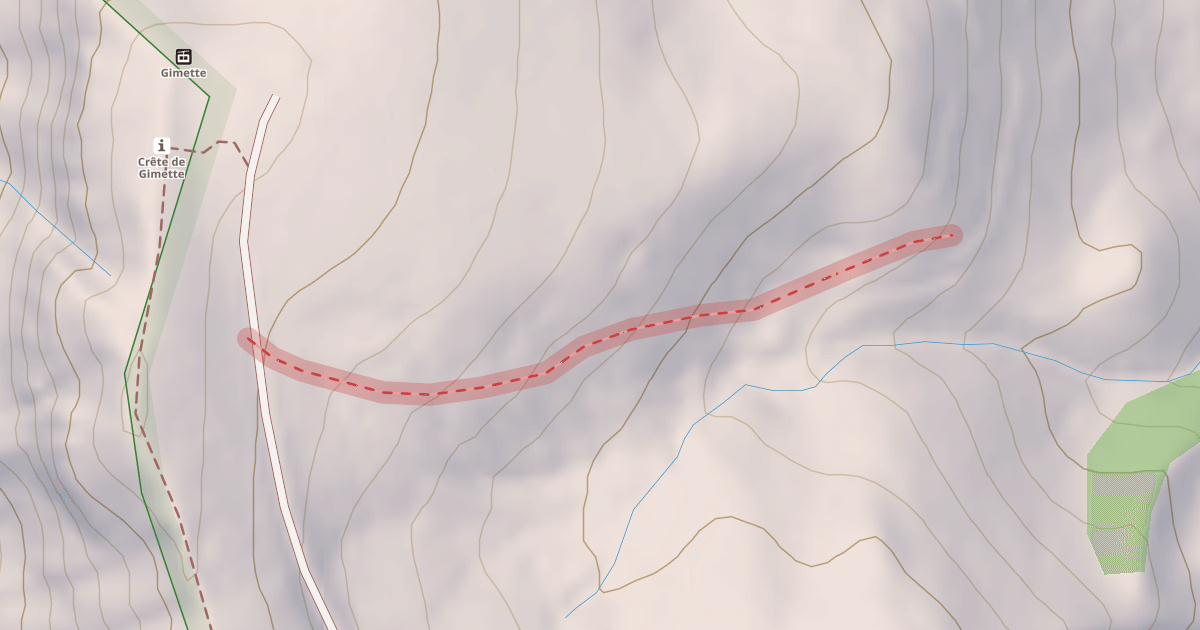 Map preview of Surf Hors Piste