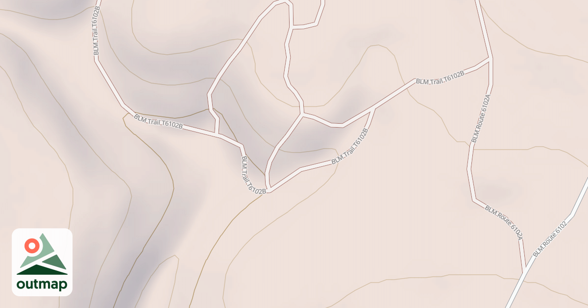 Map of BLM National GTLF Public Motorized Trails 71e993aa-2b63-4487-80a7-cac21d905e81