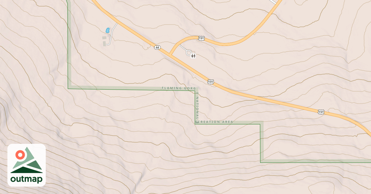 Map of Don Hatch Memorial Snowmobile